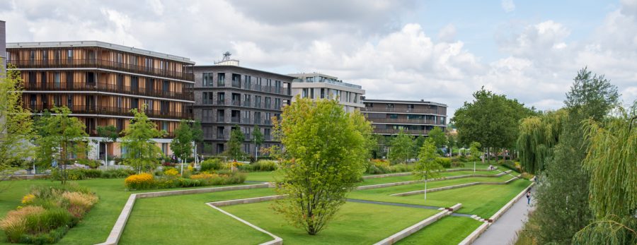Neues Wohnviertel innerhalb der Bundesgartenschau Heilbronn