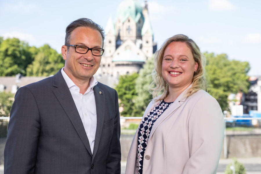Reiner Breuer und Verena Kiechle