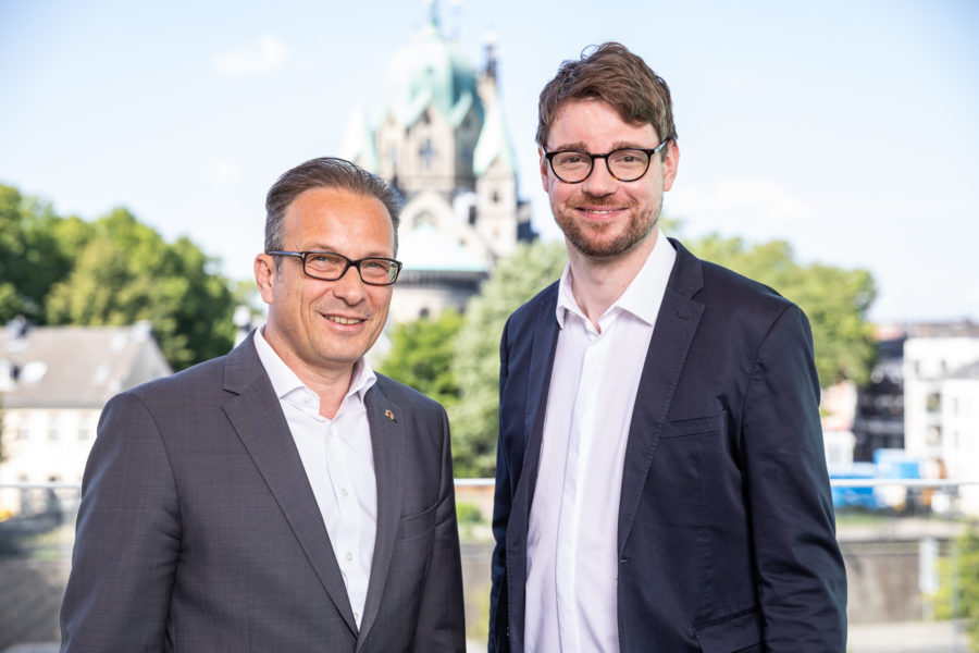 Reiner Breuer und Daniel Handel