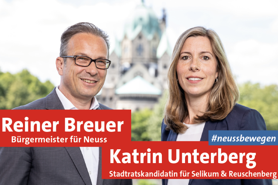 Reiner Breuer und Katrin Unterberg