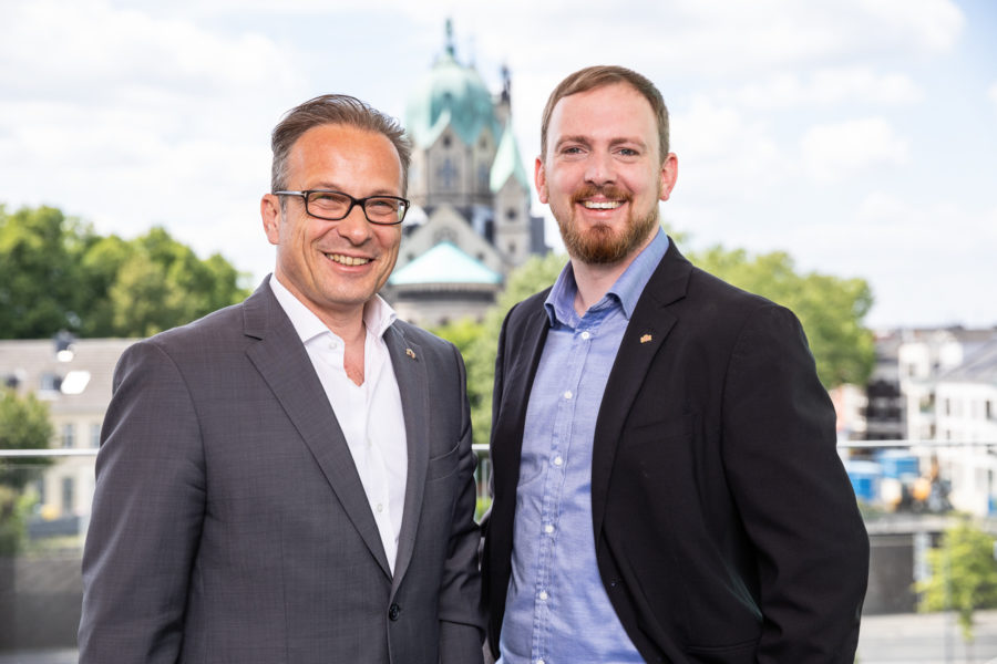 Reiner Breuer und Marc Vanderfuhr