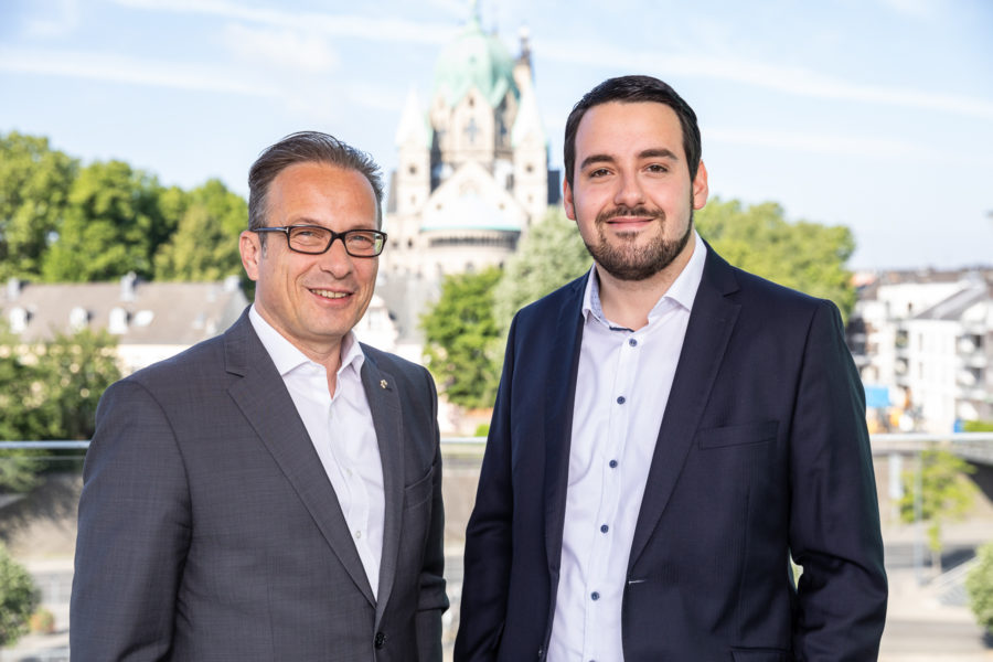 Reiner Breuer und Enrico Braun